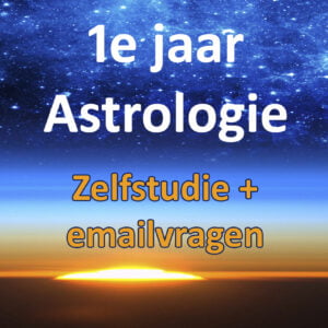 1e jaar Opleiding Astrologie<br>Zelfstudie + emailvragen