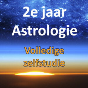 2e jaar Opleiding Astrologie<br>Volledige zelfstudie
