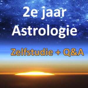 2e jaar Opleiding Astrologie<br>Zelfstudie + Q&A